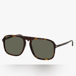 Saint Laurent Brown Women's Glasses SL590 in dark brown $499